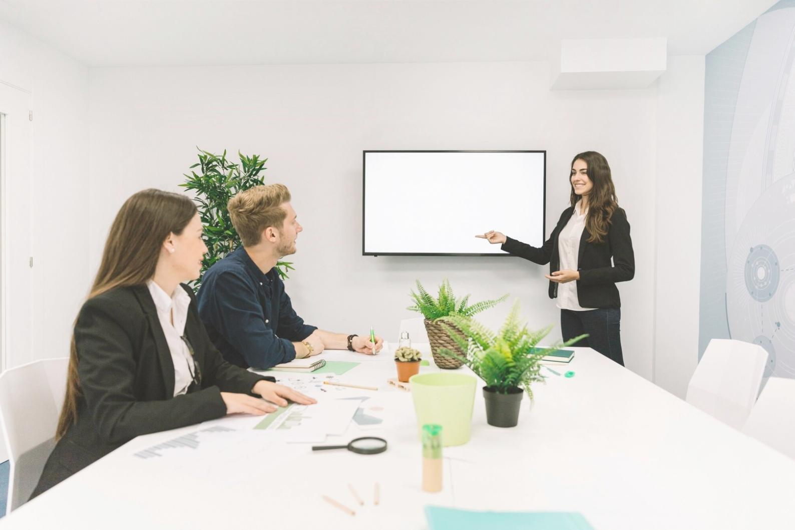 Student working on financial modeling spreadsheet analysis